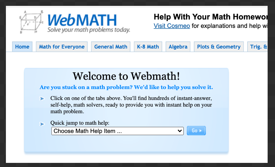 WebMath - Solve Your Math Problem Simplifying Complex Calculations With WebMath