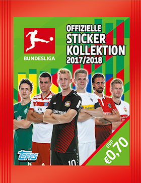 Sticker 178 TOPPS Bundesliga 2017/2018 Charles Aranguiz 