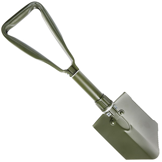 Mini-Spaten kleiner Klappspaten schwarz Taschenspaten Faltschaufel Spaten 