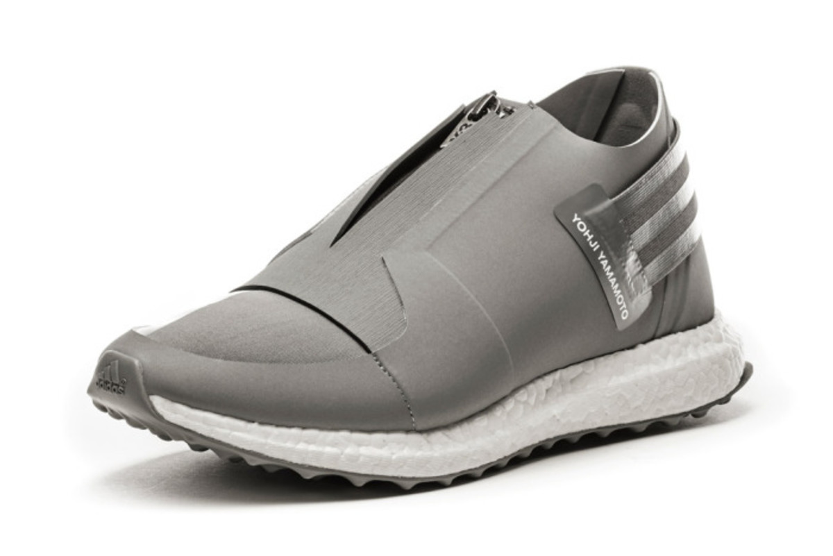 Mens Y-3 X-Ray Zip Low Trainers In Grey 