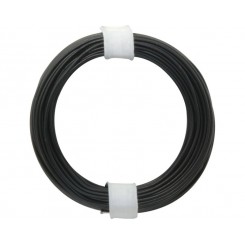 Ring 10m Kupferdraht 0,5mm isoliert Kabel Draht Schaltdraht grün 857356 