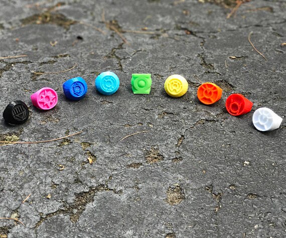 Plastic Green Lantern Ring Great For Halloween Or Cosplay Costume 