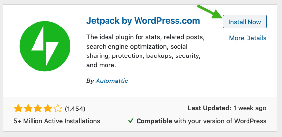 Jetpack Installation Options Jetpack Installation Options