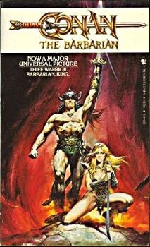 BARBARIAN STOFFTASCHE der Barbar Logo Conan Book Movie The Buch Cover 