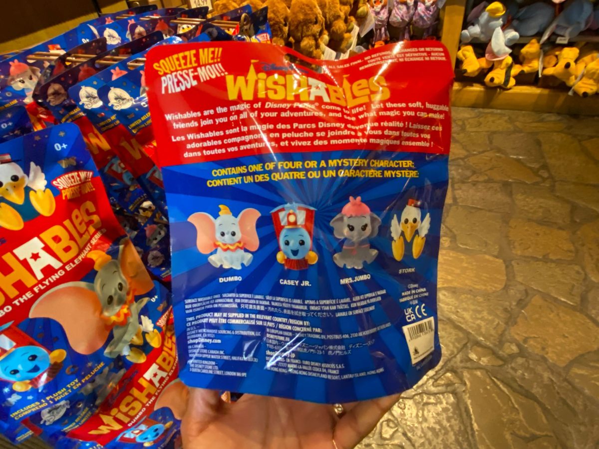 mit Zubehör Waschset in Tasche Disney DUMBO Waschtasche Blau 
