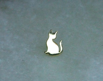 14k Rose Gold Junipurr Celtic knot threadless push pin attachment body jewellery 