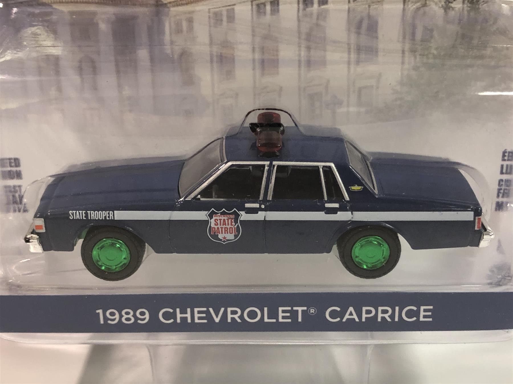 Anniversary NEU!° Greenlight 28000-D Chevrolet Caprice "State Patrol" blau 