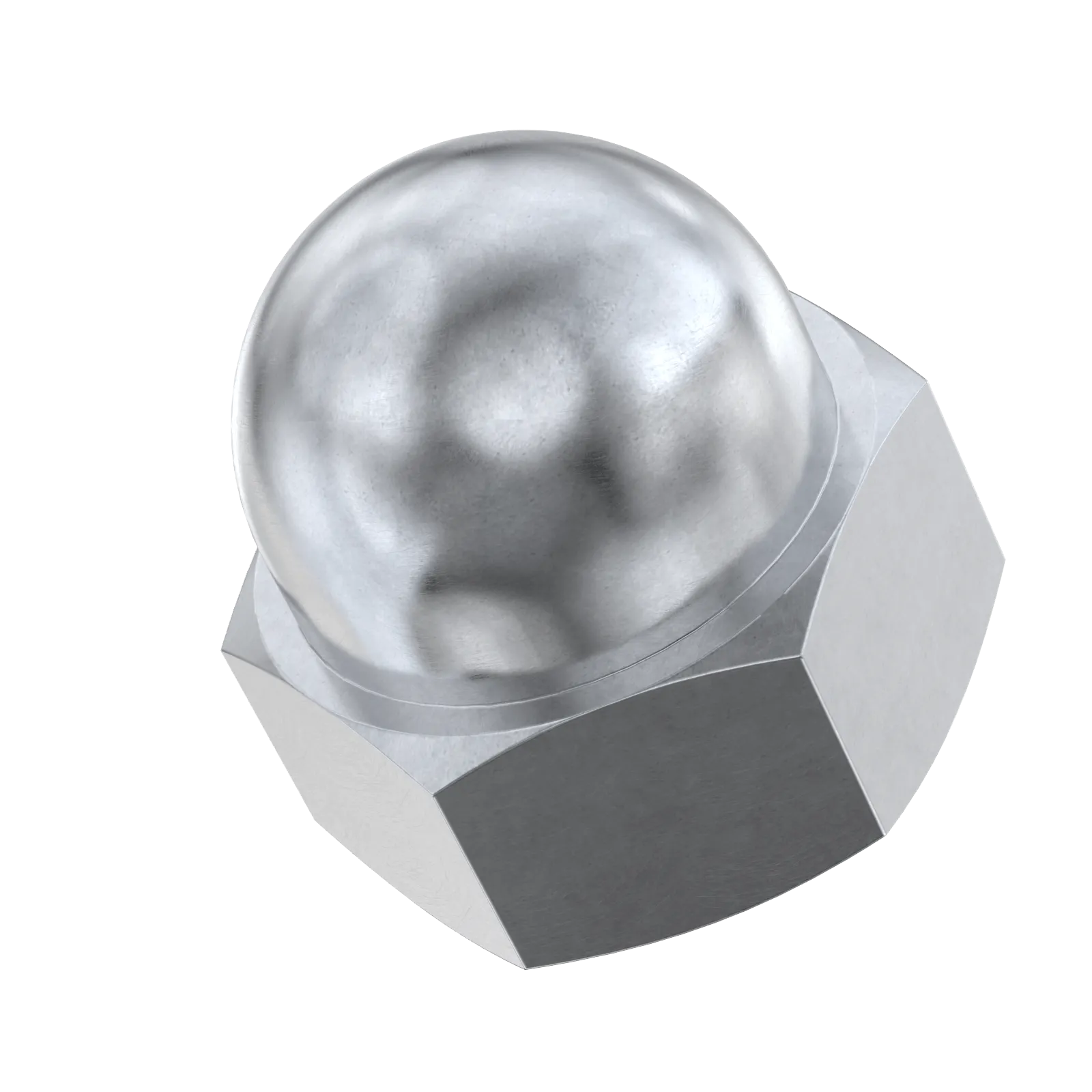 Hex Dome Nuts A2 Stainless Steel DIN 1587-10PK M4 4mm 