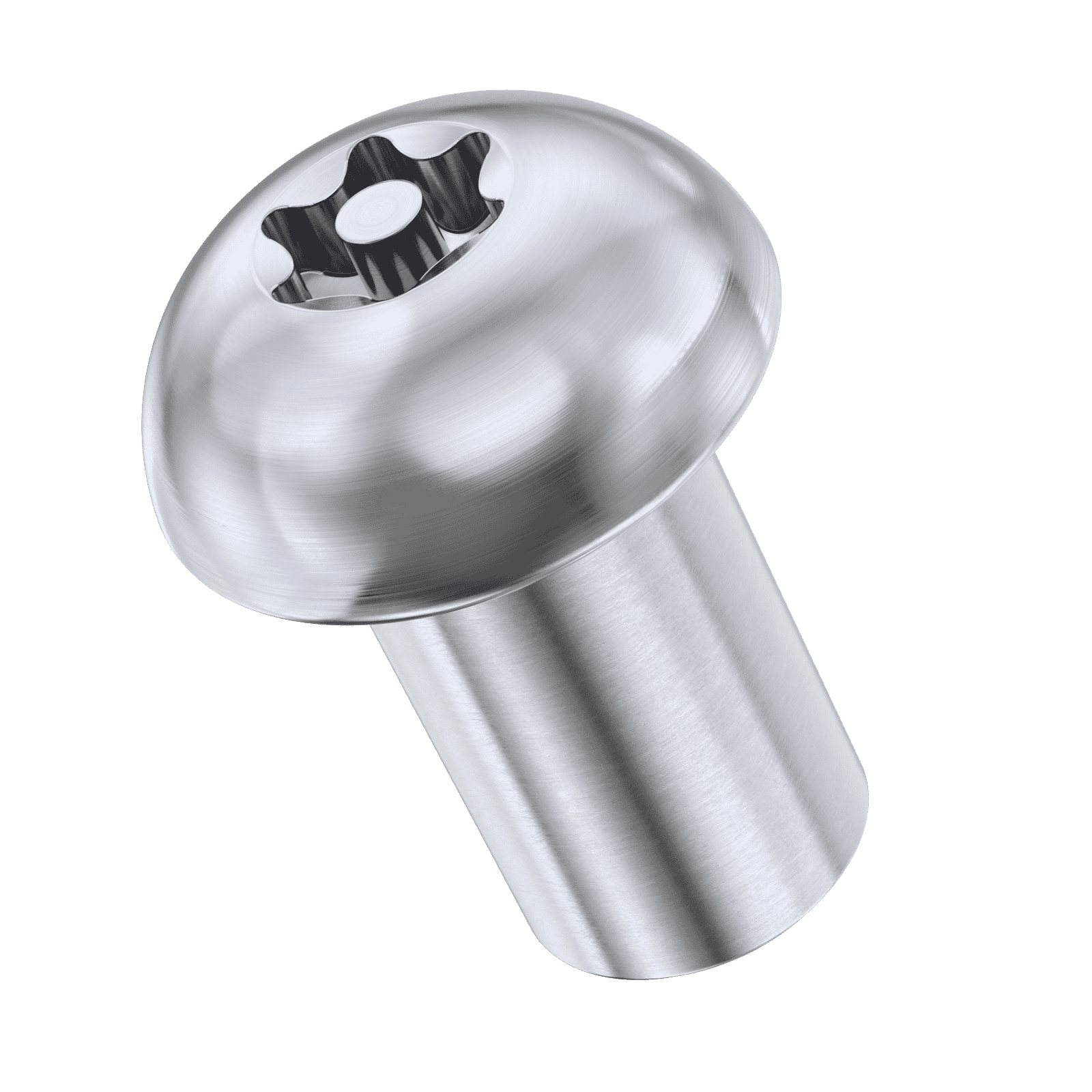 8 M10 X 25 TORX PIN BUTTON HEAD SCREWS WITH BUTTON HEAD BARREL NUTS A2 STAINLESS 