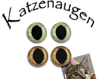 10 Stück Kunststoff Glitzernde Sicherheitsaugen für weiches Tier Stofftiere 