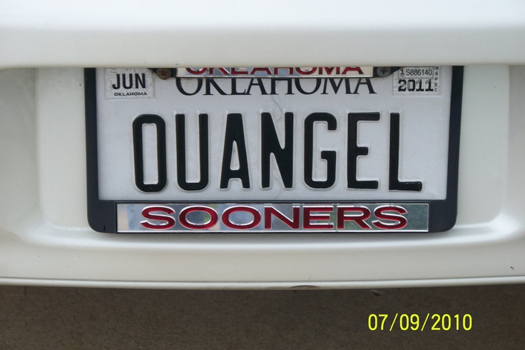 Oklahoma 2017 Personalized Custom License Plate Car Motorcycle Bike 