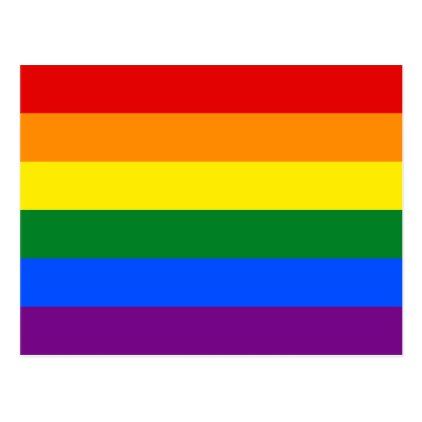 .75"x 3" Gay Pride Rainbow Strip  Vinyl 