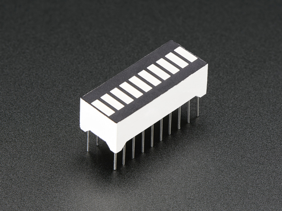 10 x Bargraph 2413.7434 588nm Gelb NEU Anzeigen mit 4 LEDs 