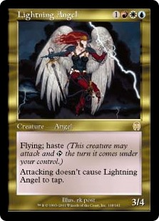 Apocalypse *Rare Haste SL* MTG 1x LIGHTNING ANGEL 
