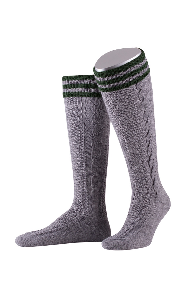 wanderstrümpfe Trachtenstrümpfe Kniebundstrümpfe Strümpfe  links/links oliv 