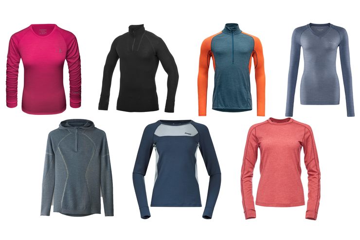 NEU Langarmshirt Zip Funktionsshirt Laufshirt Merino Baselayer 100% Merinowolle 