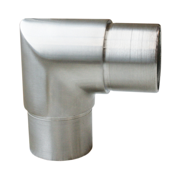 Edelstahl Ø 42,4 BOGEN Gelenkfitting Gelenkbogen Fitting V2A satiniert 