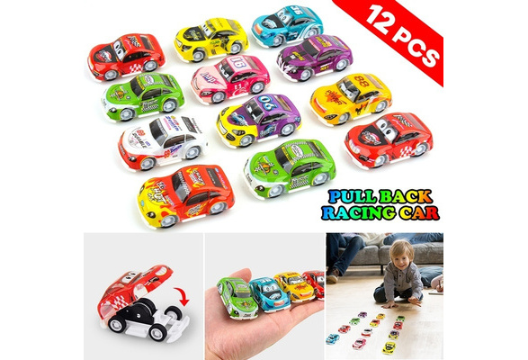6Pcs Baby Boy&Girl Truck Vehicle Mini Small Pull Back Car Toy Xmas Gift ^S LS 