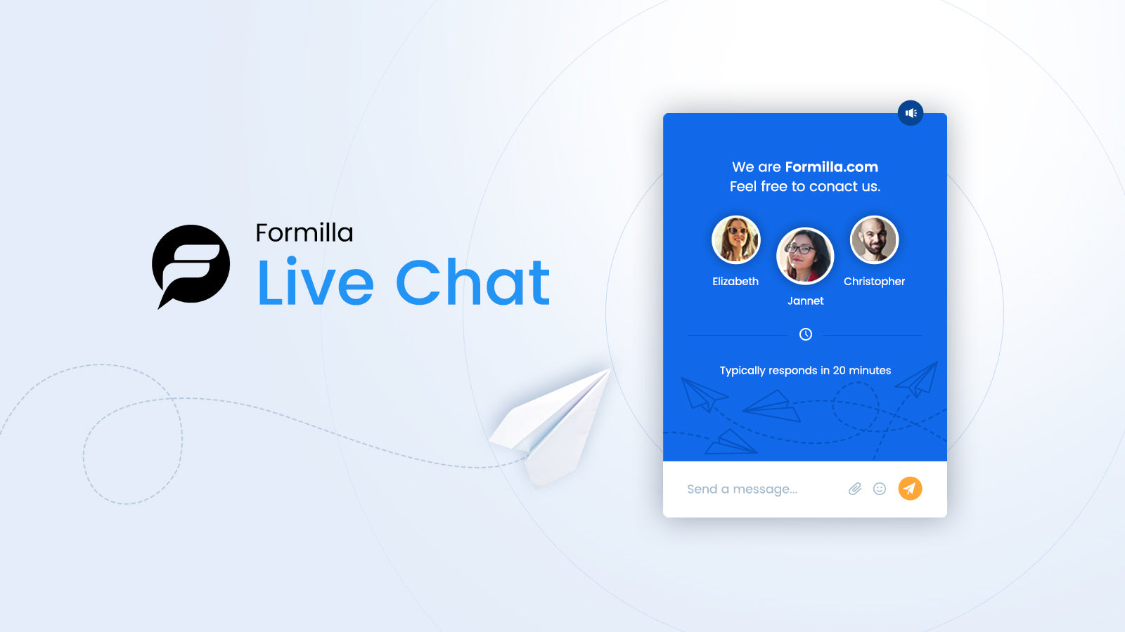 Formilla Live Chat Plugins + Chatbots 