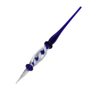 Glasschreiber Glasfeder Glasfüller rot im Geschenketui Glasfedern von GlasXpert 