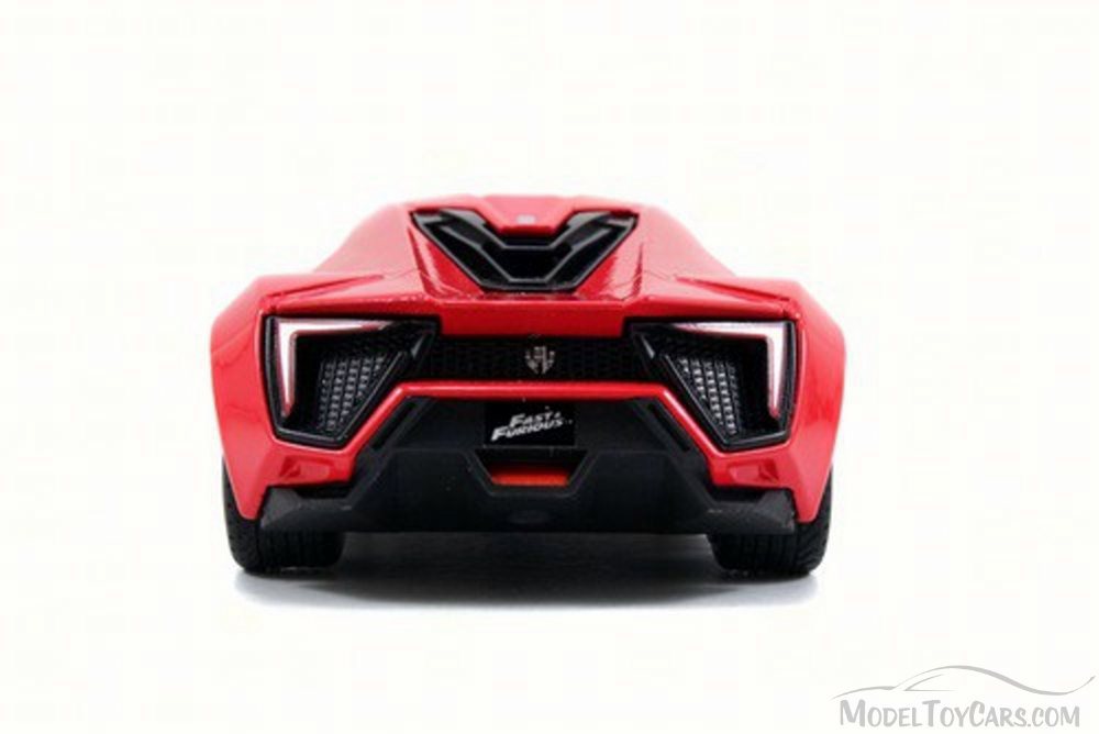 JADA 97386-1/32 2014 LYKAN HYPERSPORT FAST AND FURIOUS 7 RED 