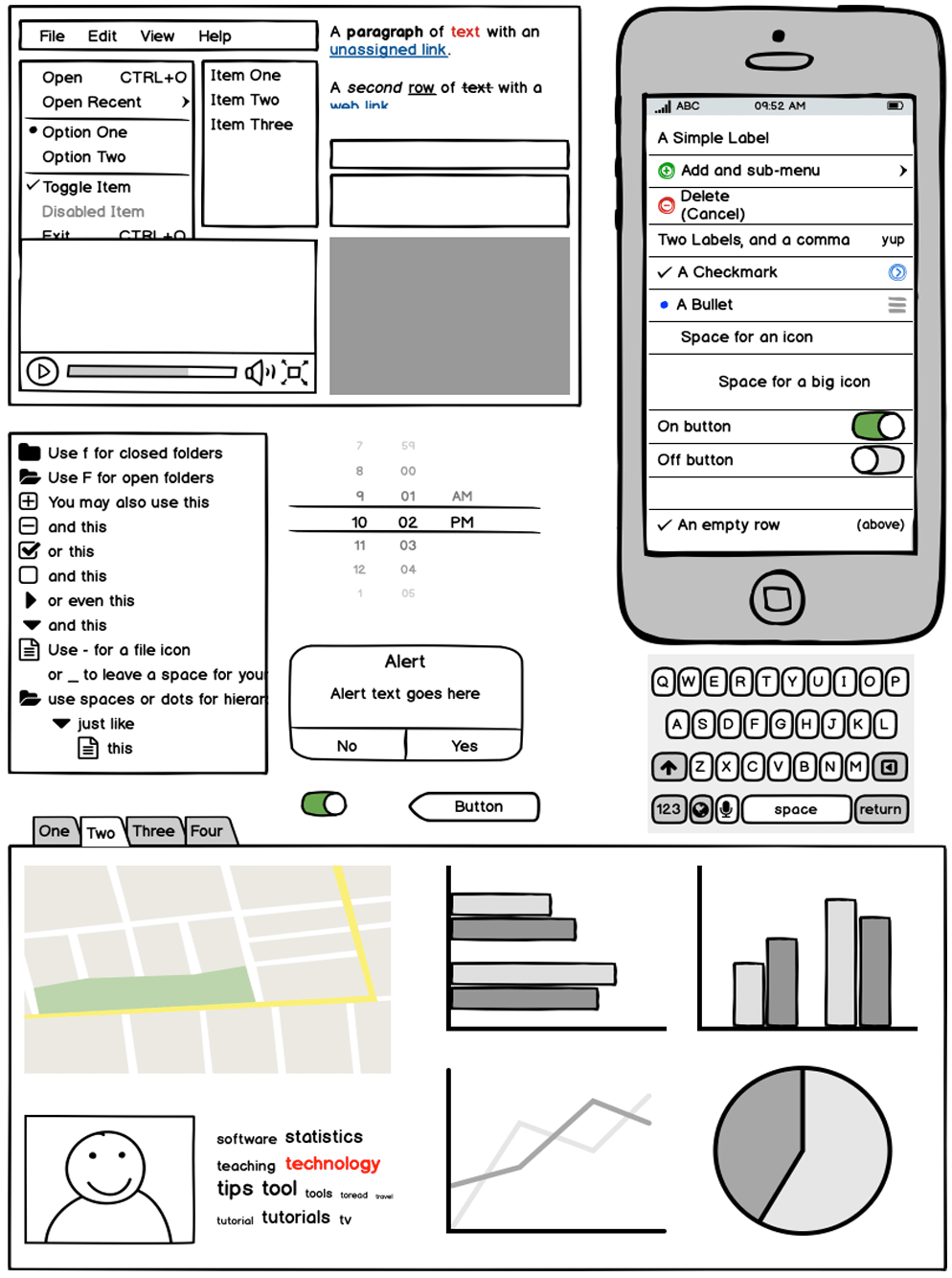 A Sample Website Application Wireframes Illustration Image A Sample Website Application Wireframes Illustration Image