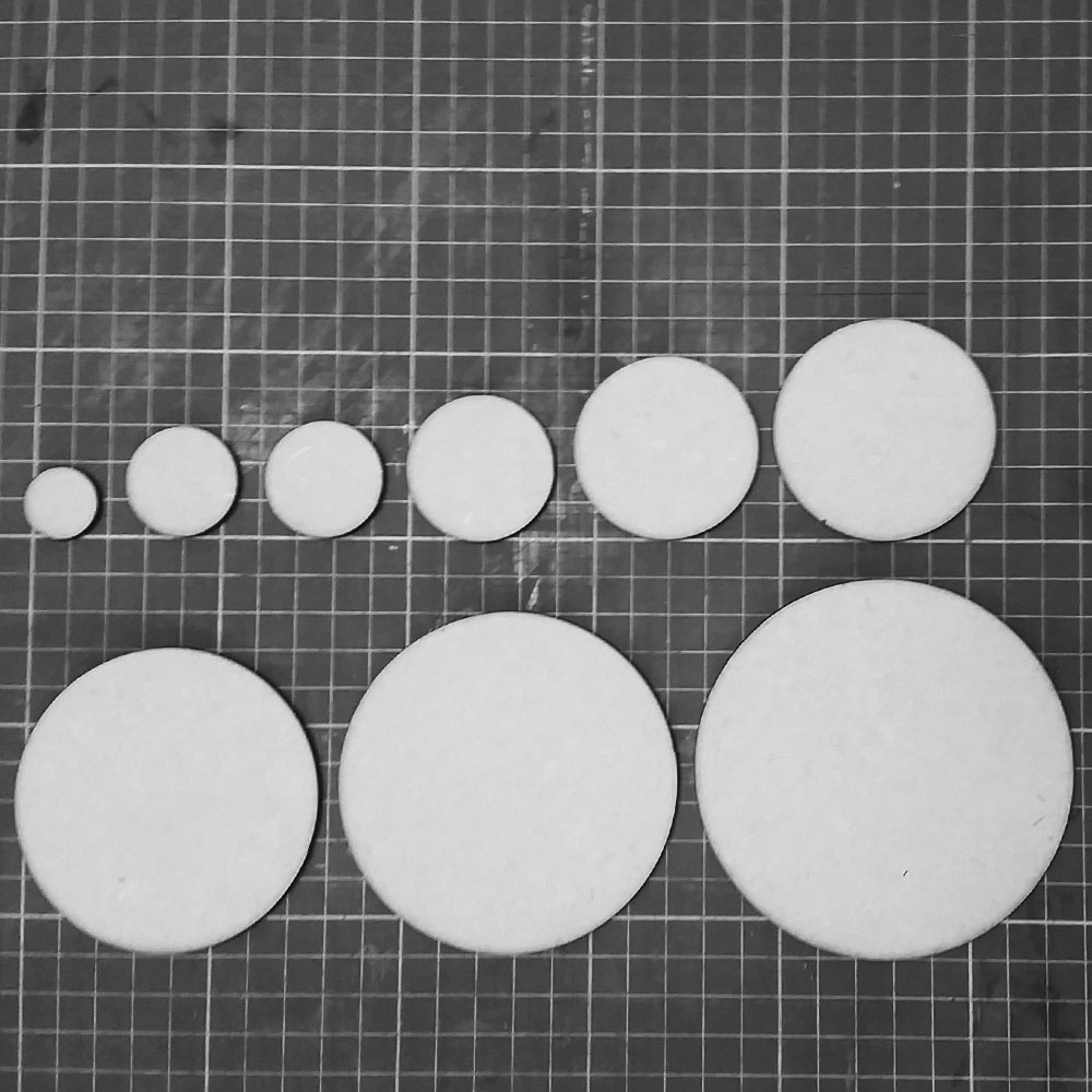 MDF Regimentsbases 20mm 5x2 Modellbau Miniaturen GSW 