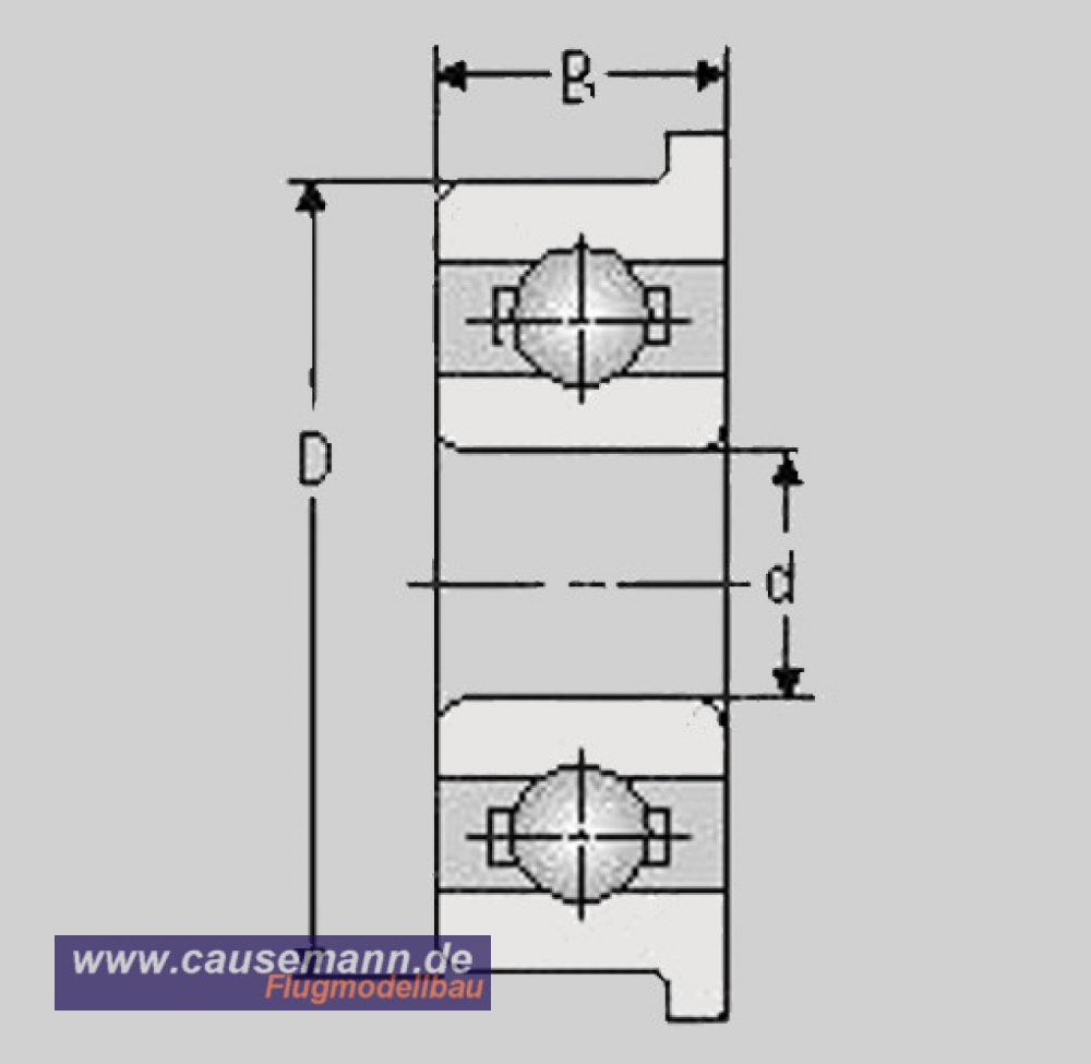 10x FoRally Bund-Kugellager MF148 ZZ 10 Stück! 8x14x4 