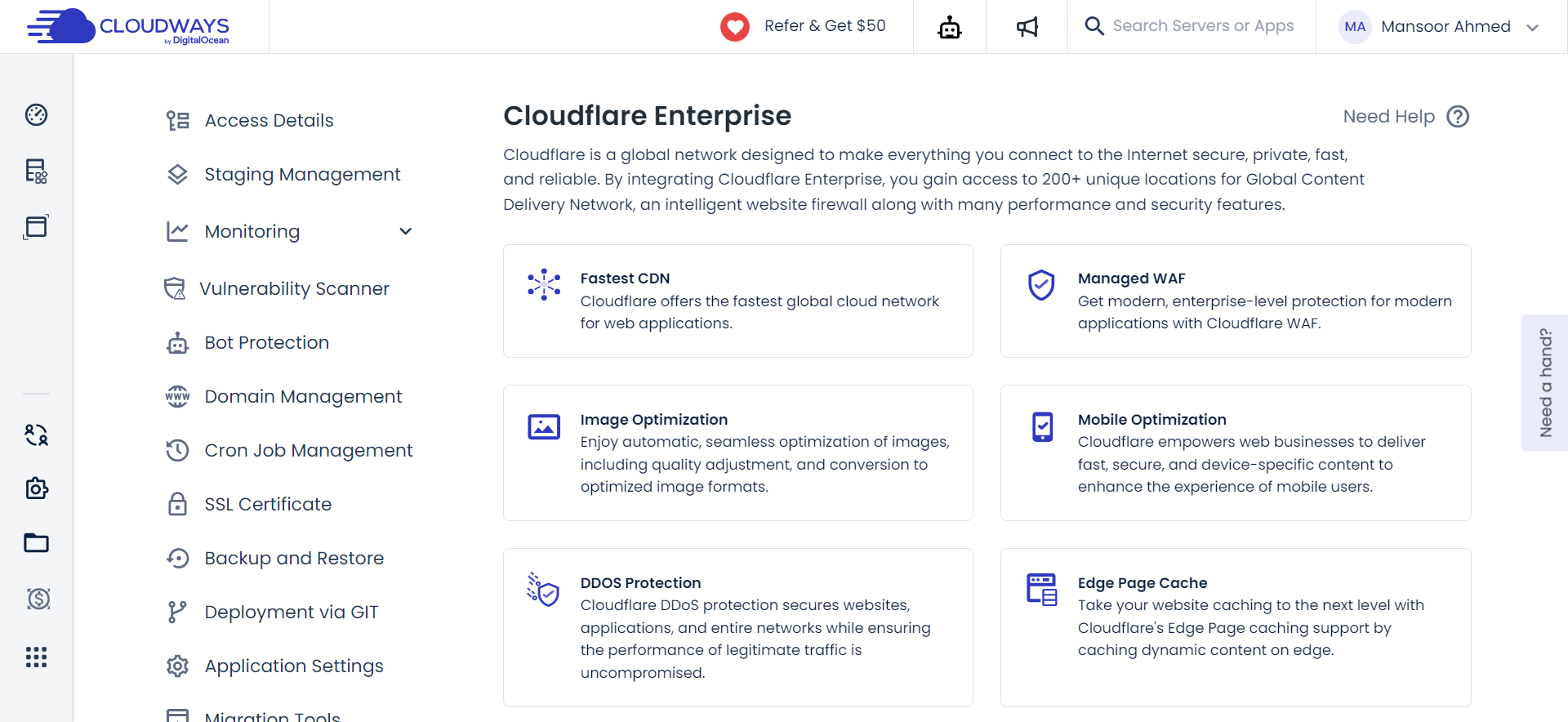 Cloudways DDoS Mitigation