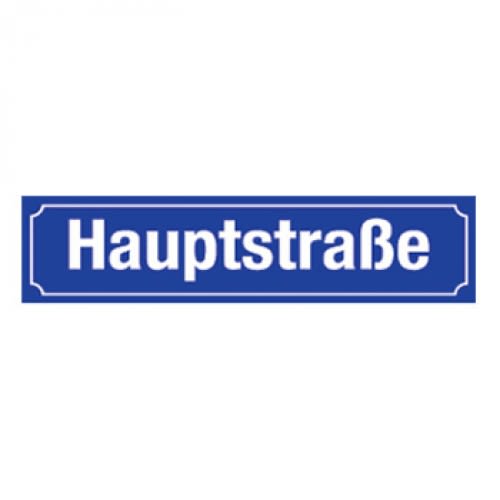 Aluminium-Rahmen passend für Straßennamenschild 15 x 90 cm 