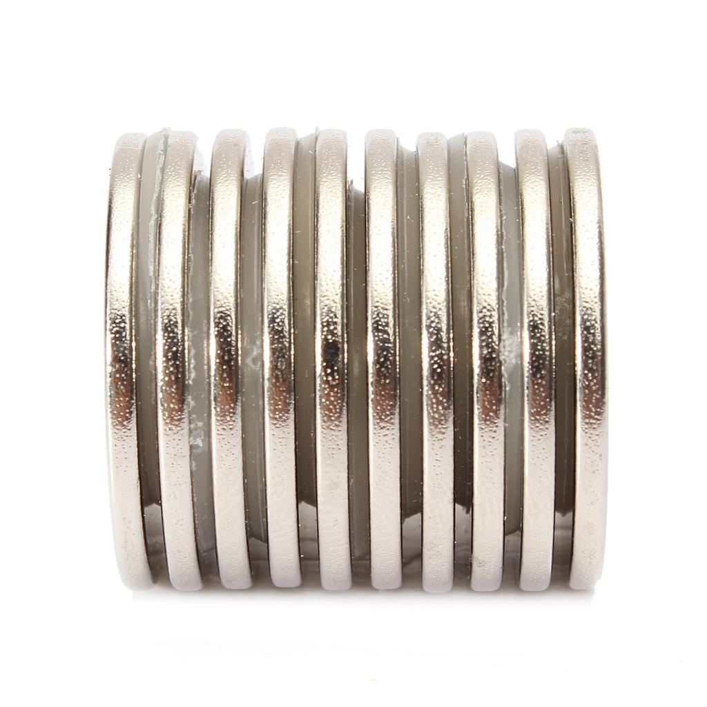 10PCS Super Strong Neodymium Round Disc Rare-Earth Fridge Magnet 15x3mm N35 