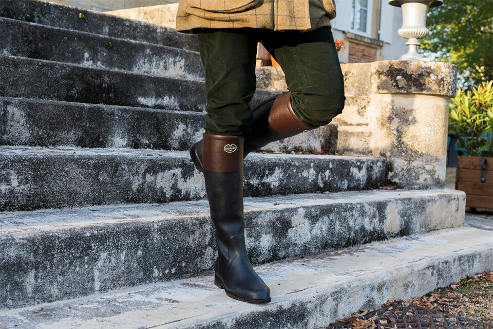 Le Chameau Country Vibram Femme Womens Ladies Wellies Wellington Boots Size 4-8 