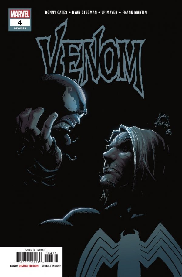 Venom Vol 4 #1 Cover A 1st Print Regular Ryan Stegman Cover Rex Cates 