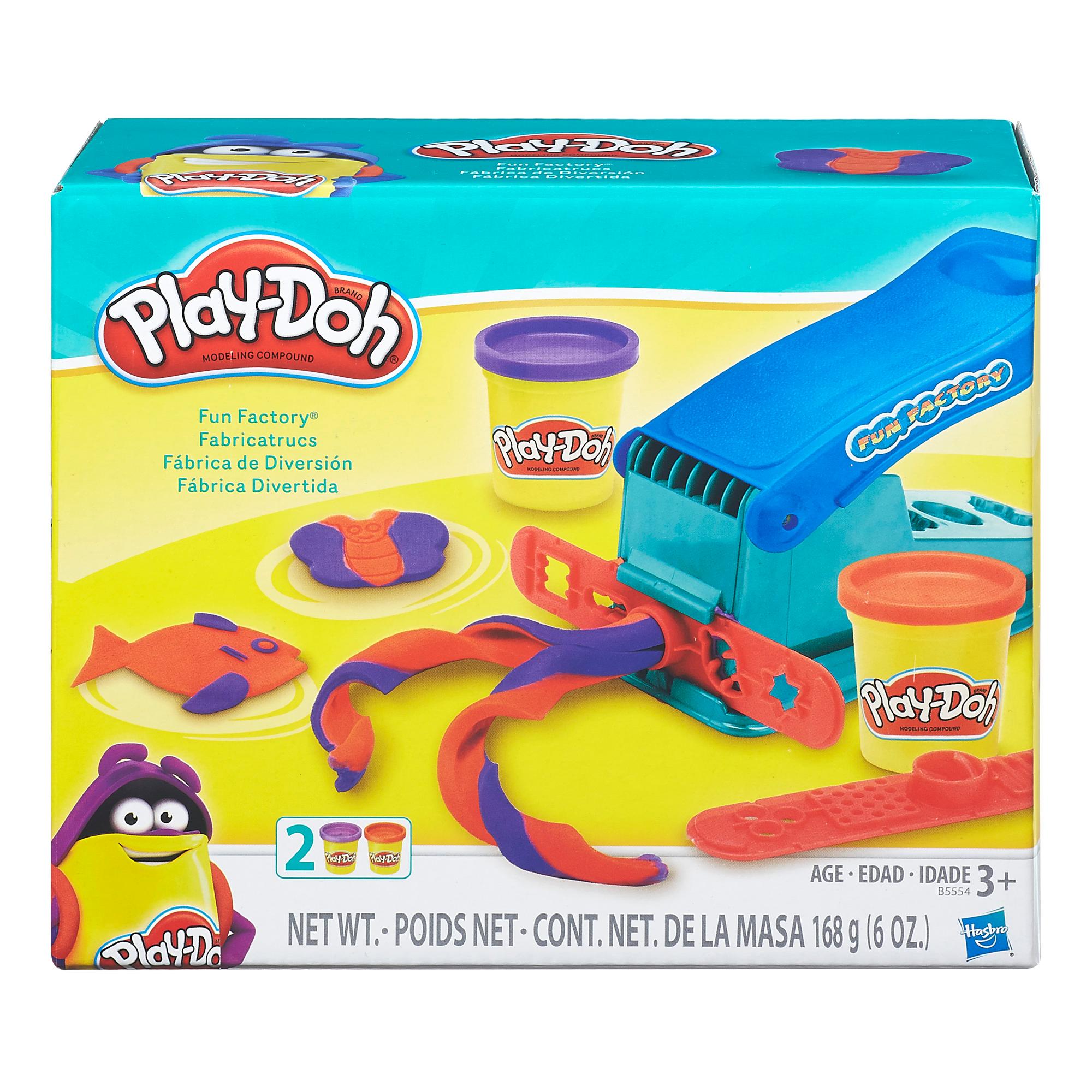 Play-Doh Fun Factory Deluxe Set  über 30-teile mit Knetpresse und Schablonen 