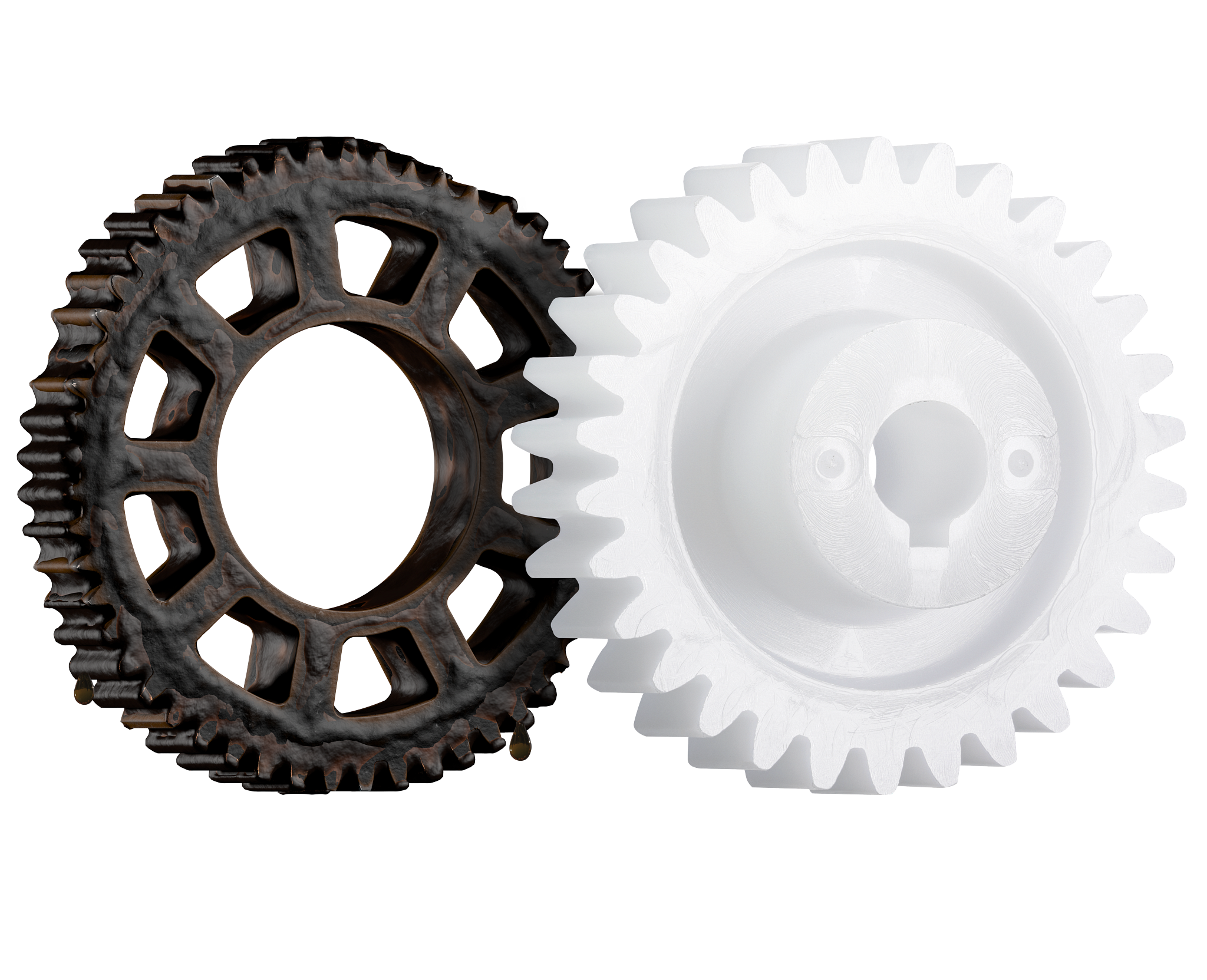 64X Arten Plastik Kunststoffzahnräder Kunststoff Zahnräder Zahnrad Stirnrad 