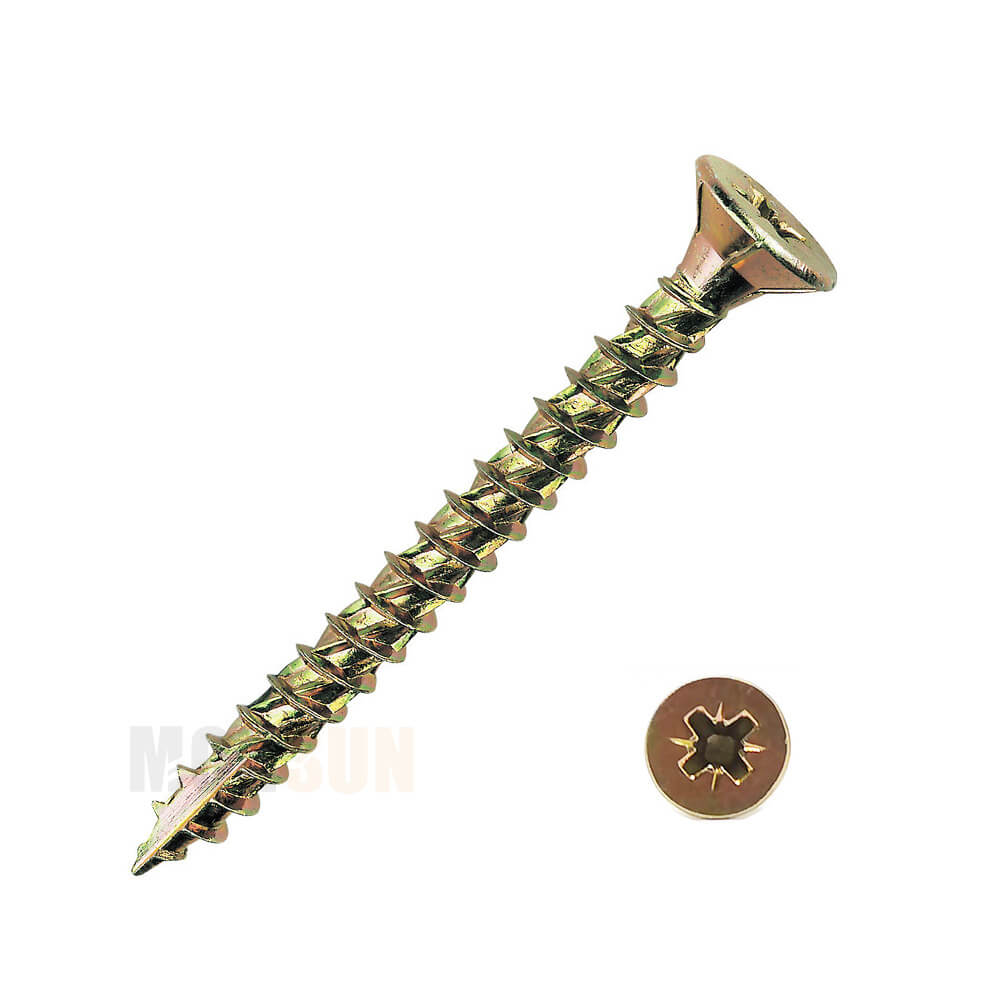 1000 PROFESSIONAL WAXED CHIPBOARD WOOD SCREWS 7g 9g 10g 12g POZI HEAD SCREW 
