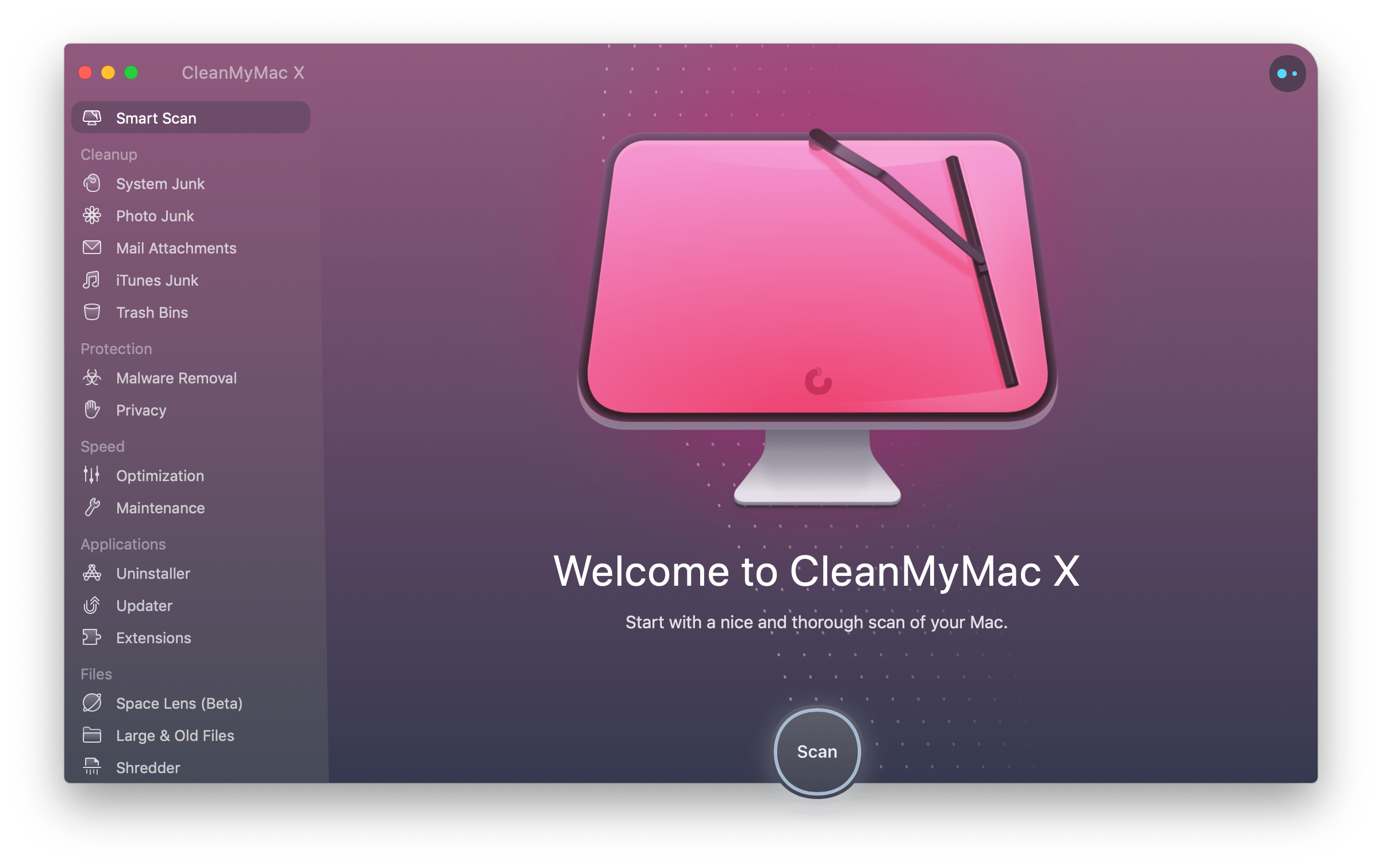 The Main CleanMyMac X Software System Tool Features