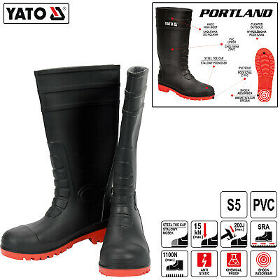 Regenstiefel Gummistiefel Innenfutter Schlechtwetter Garten Stiefel wasserdicht 