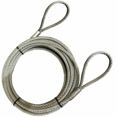 Anschlagseil 12mm Seil Schlaufe Lasthaken Forstseil Drahtseil Forst Bau verzinkt 