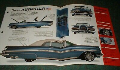 1959 PONTIAC BONNEVILLE Car SPEC SHEET BROCHURE PHOTO BOOKLET 
