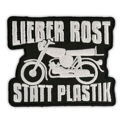 Bügel Aufnäher Motorrad Bike NICHT ANFASSEN Totenschädel hardcore biker 