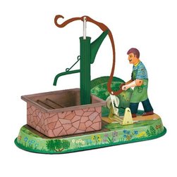 Wilesco 10800 Blechspielzeug Waldarbeiter 