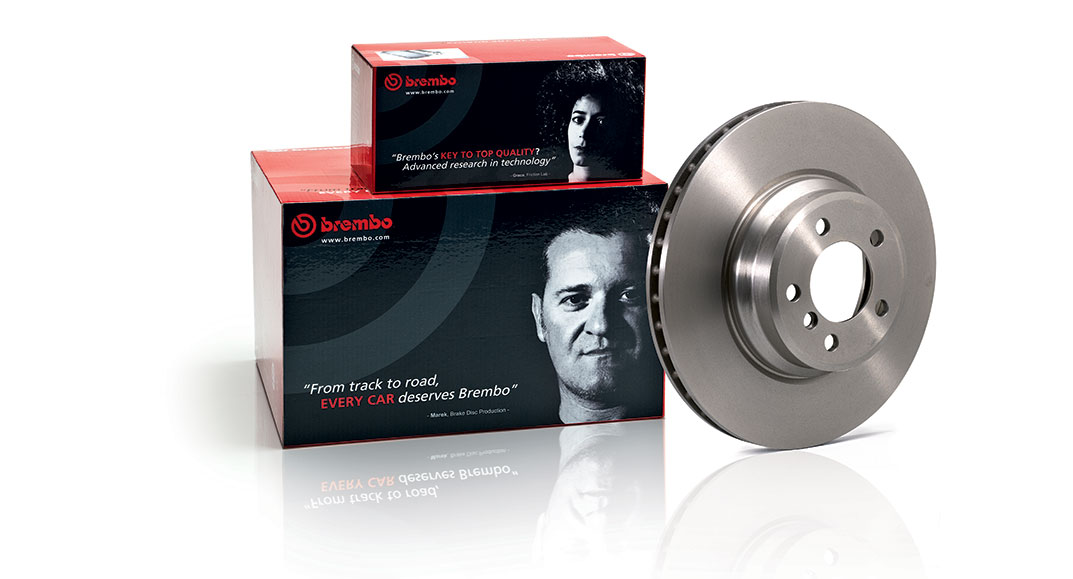 Premium Ceramic  with 288MM Rotors Brembo  Front Disc Brake Pad 