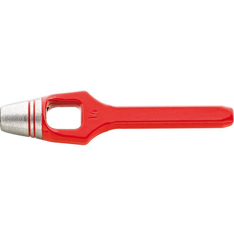 PAFFRATH Henkellocheisen Loch-Ø 42 mm rot 