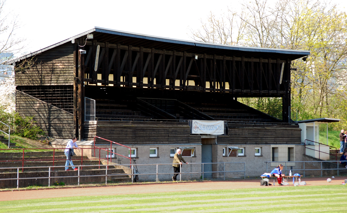 Stadionpostkarte Ellenfeld Stadion Neunkirchen Saar # Nr 05 