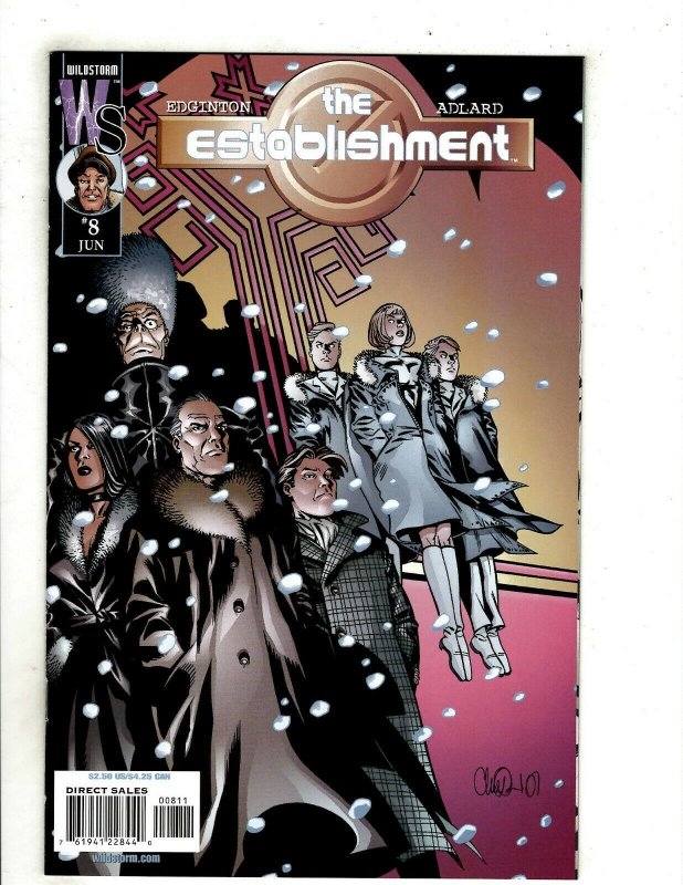 NM- THE ESTABLISHMENT #1-#13 SET WILDSTORM COMICS 