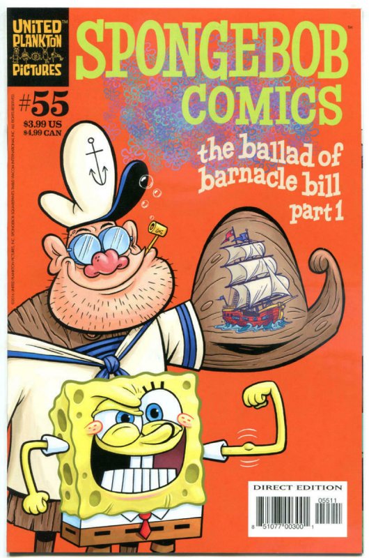 Cartoon comic 2017 VF more in store SPONGEBOB #69 Square pants Bongo NM 