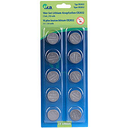 Knopfbatterien Cr2025 3v Lithium Varta Sortiment pro Hochstühle Performances 