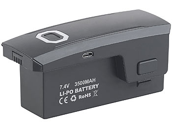 Video-Drohne Akku Drohne Ersatz-Akku für Quadrocopter GH-4.HD-CAM und GH-4.3D 