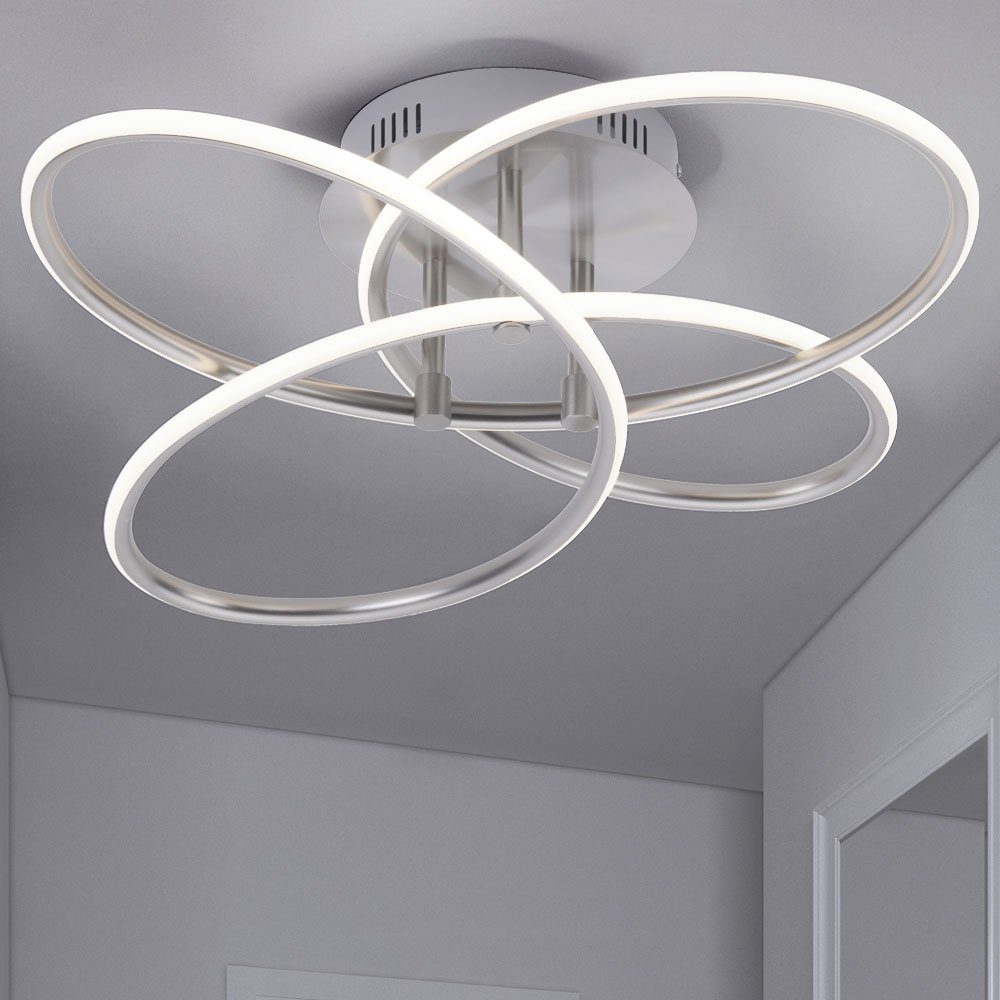 Design RGB LED Farbwechsler Decken Leuchte Schalter Wohn Schlaf Zimmer Strahler 